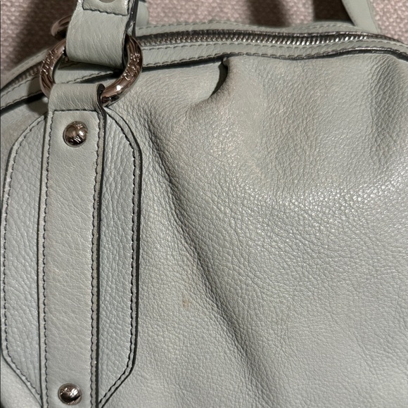 MCM Mint Green Satchel Bag - Picture 3 of 16